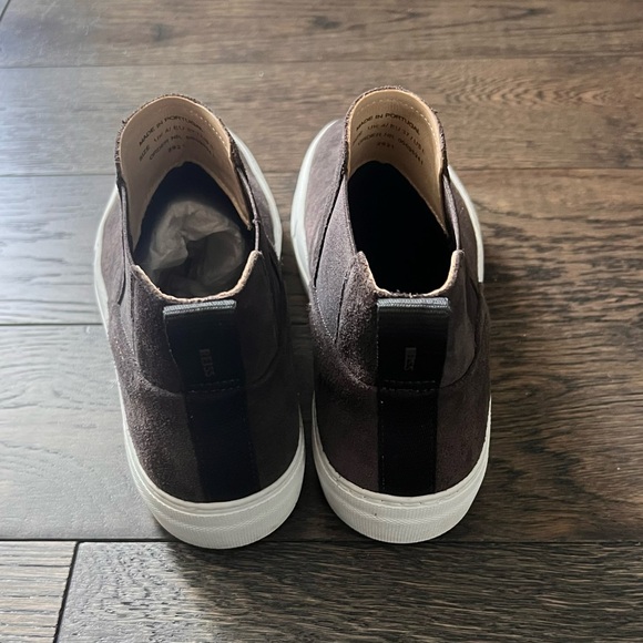 Reiss Alvie Brown Suede High Top Slip On - Picture 3 of 3